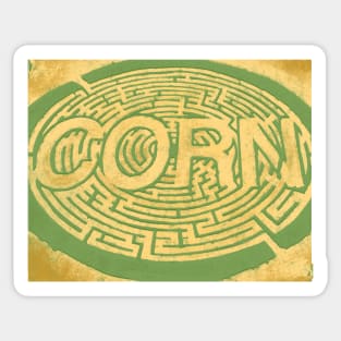 Corn Maze Sticker